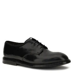 Black Calf Leather Bos Taurus Oxfords And Derbies