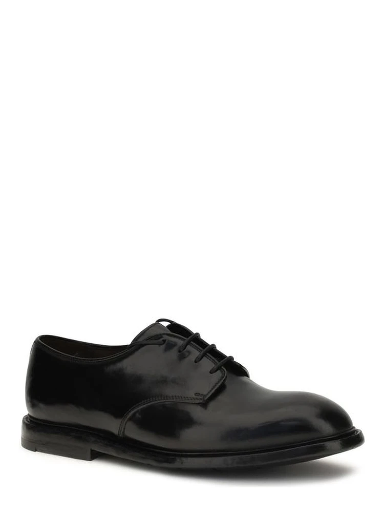 Black Calf Leather Bos Taurus Oxfords And Derbies alternative