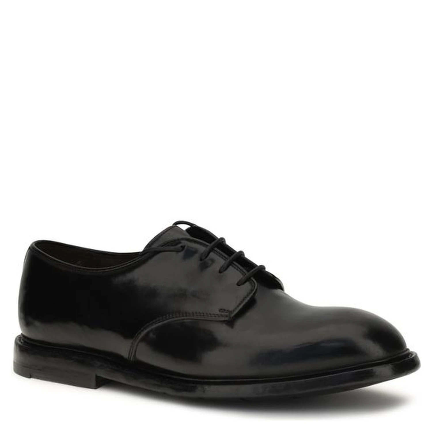 Black Calf Leather Bos Taurus Oxfords And Derbies