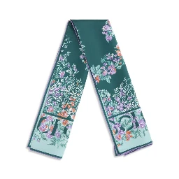 Multicolor Silk Scarf
