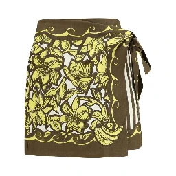 Multicolor Hemp Mini Skirt