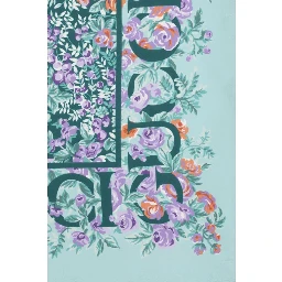 Multicolor Silk Scarf