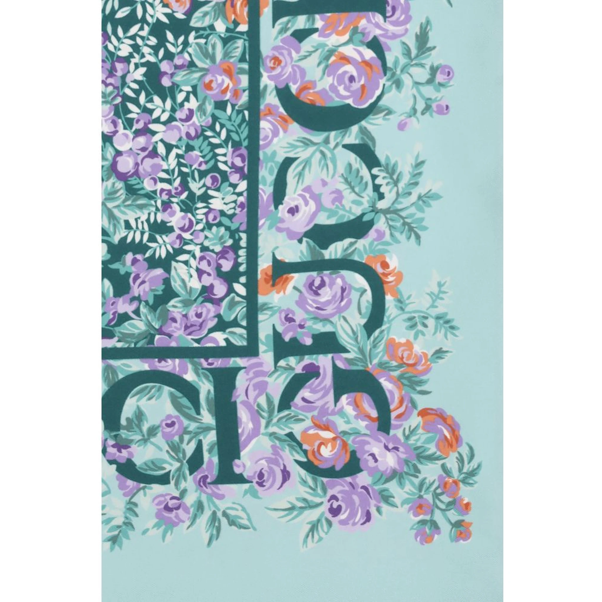 Multicolor Silk Scarf
