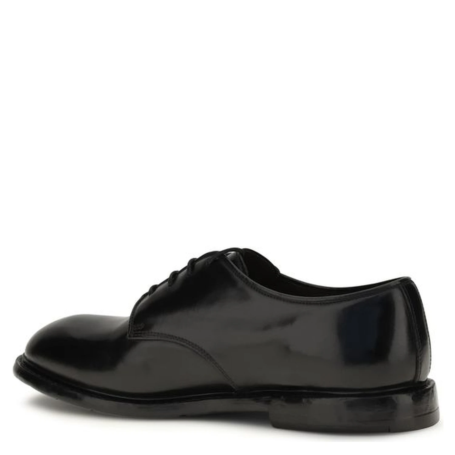 Black Calf Leather Bos Taurus Oxfords And Derbies