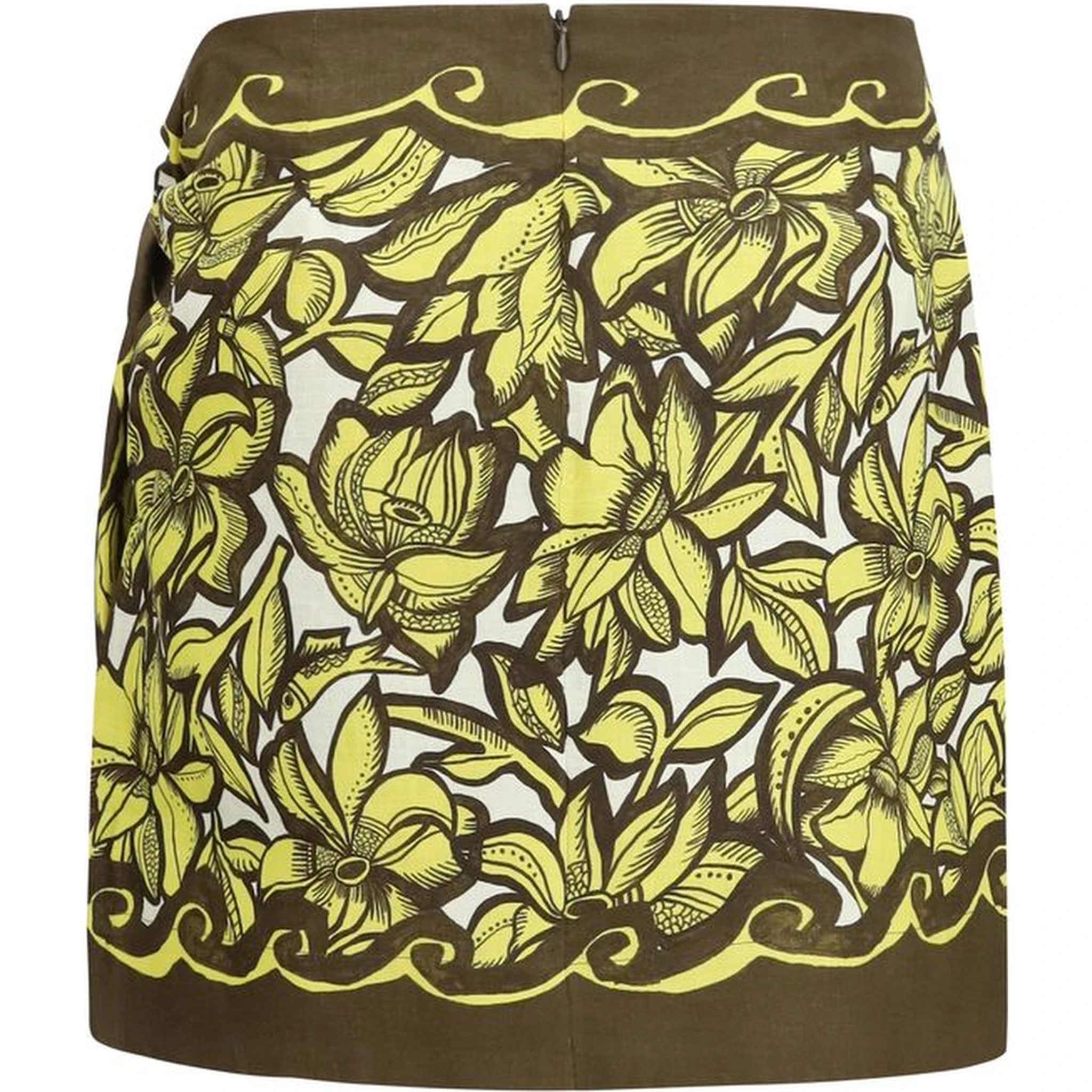 Multicolor Hemp Mini Skirt