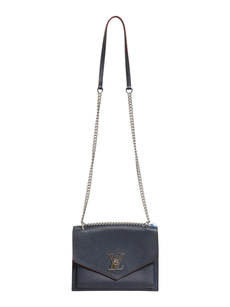Mylockme Leather Chain Shoulder Bag