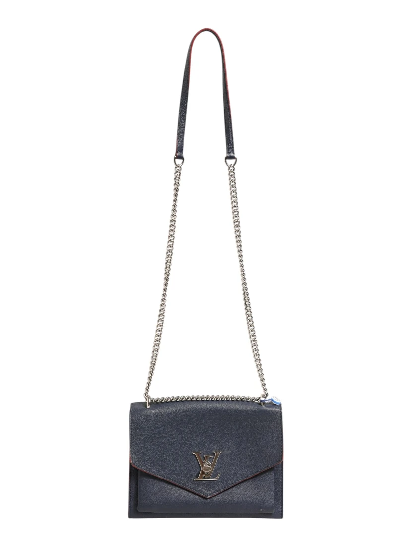 Mylockme Leather Chain Shoulder Bag