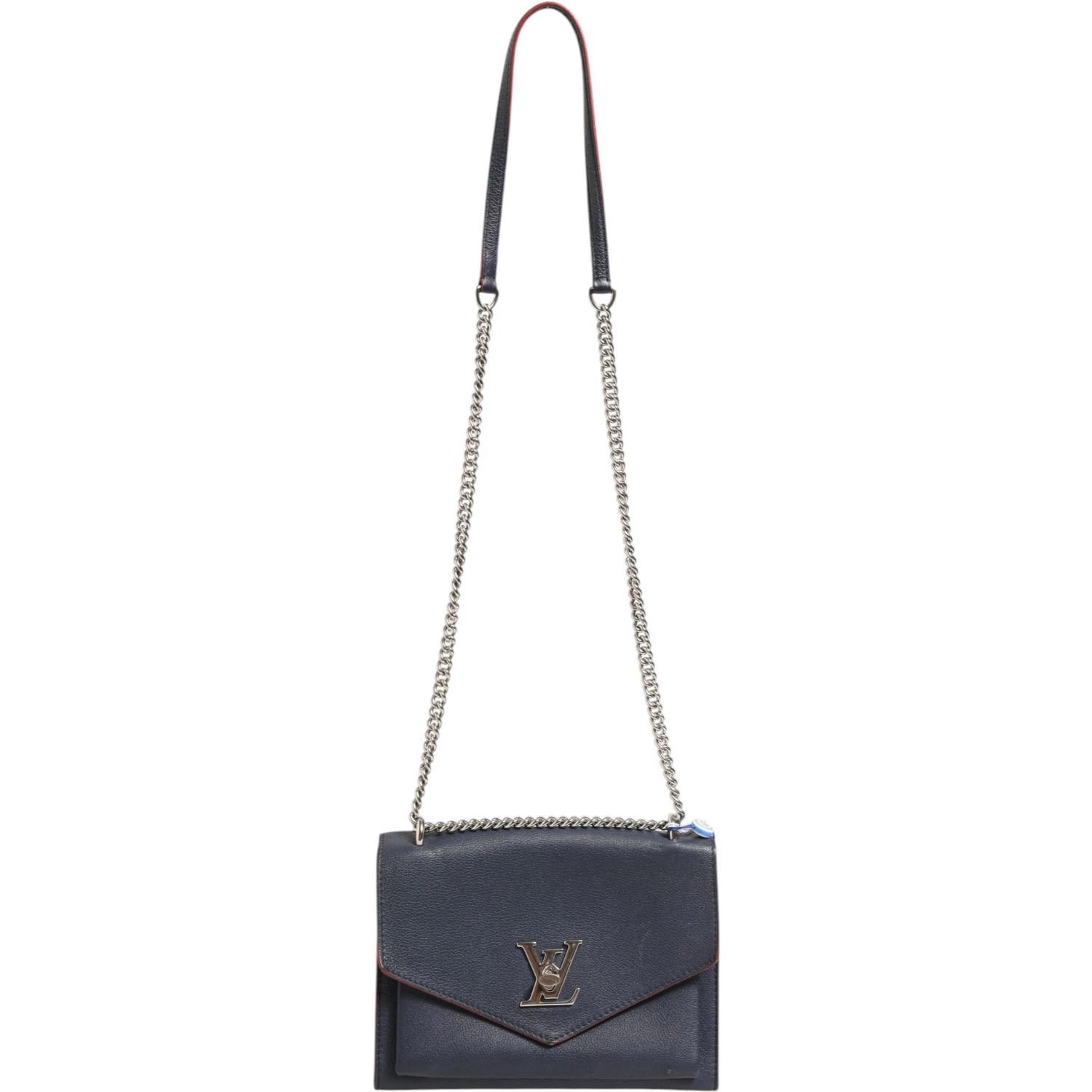 Mylockme Leather Chain Shoulder Bag
