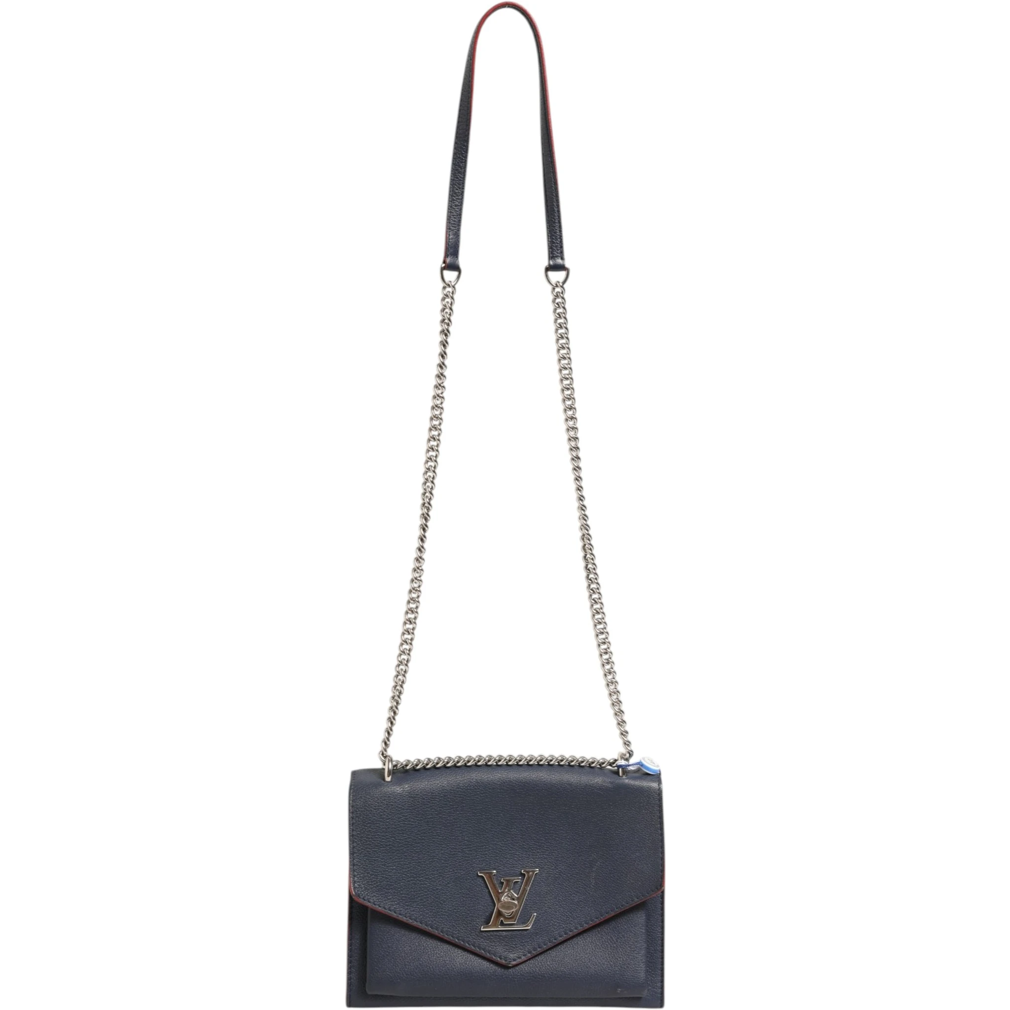 Mylockme Leather Chain Shoulder Bag