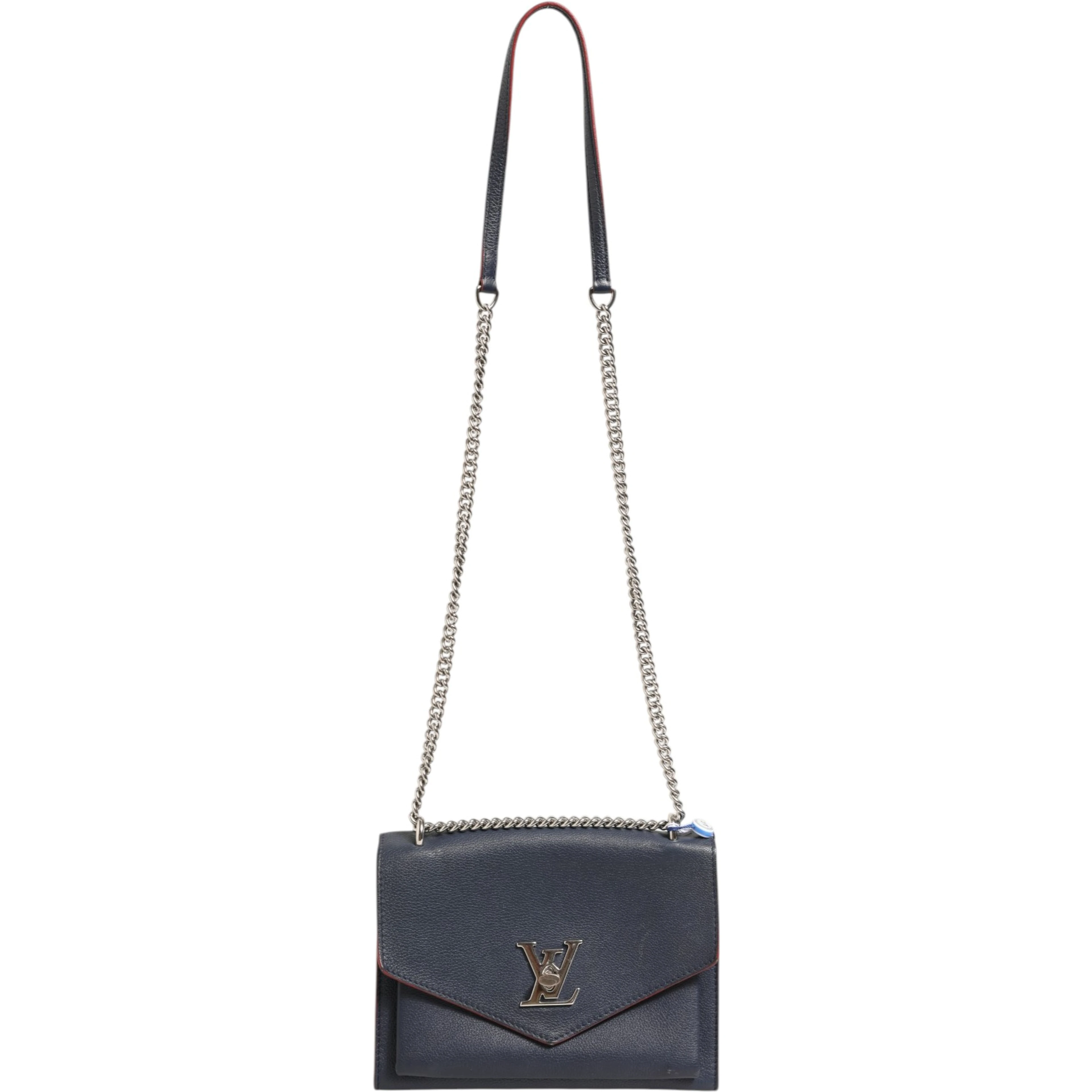 Mylockme Leather Chain Shoulder Bag