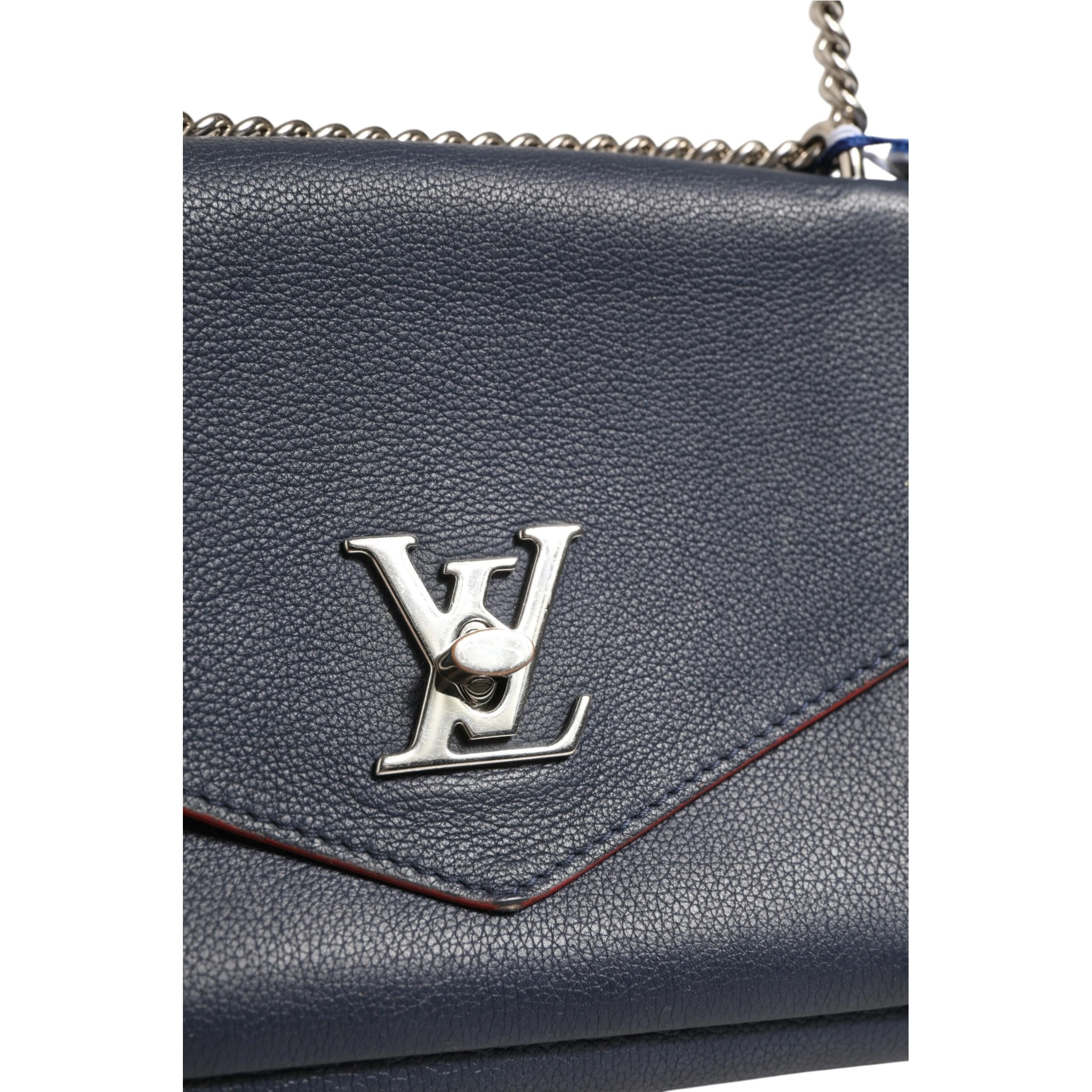 Mylockme Leather Chain Shoulder Bag