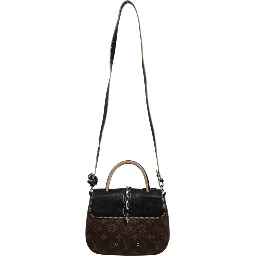 Calfskin Monogram Chain It Bag PM Black