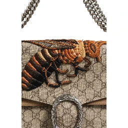 Supreme Monogram Bee Embroidered Shoulder Bag