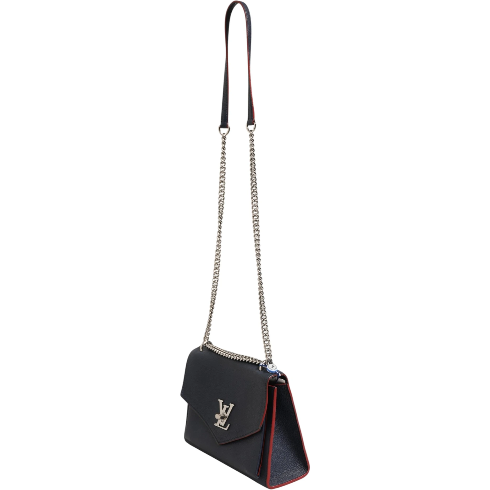 Mylockme Leather Chain Shoulder Bag