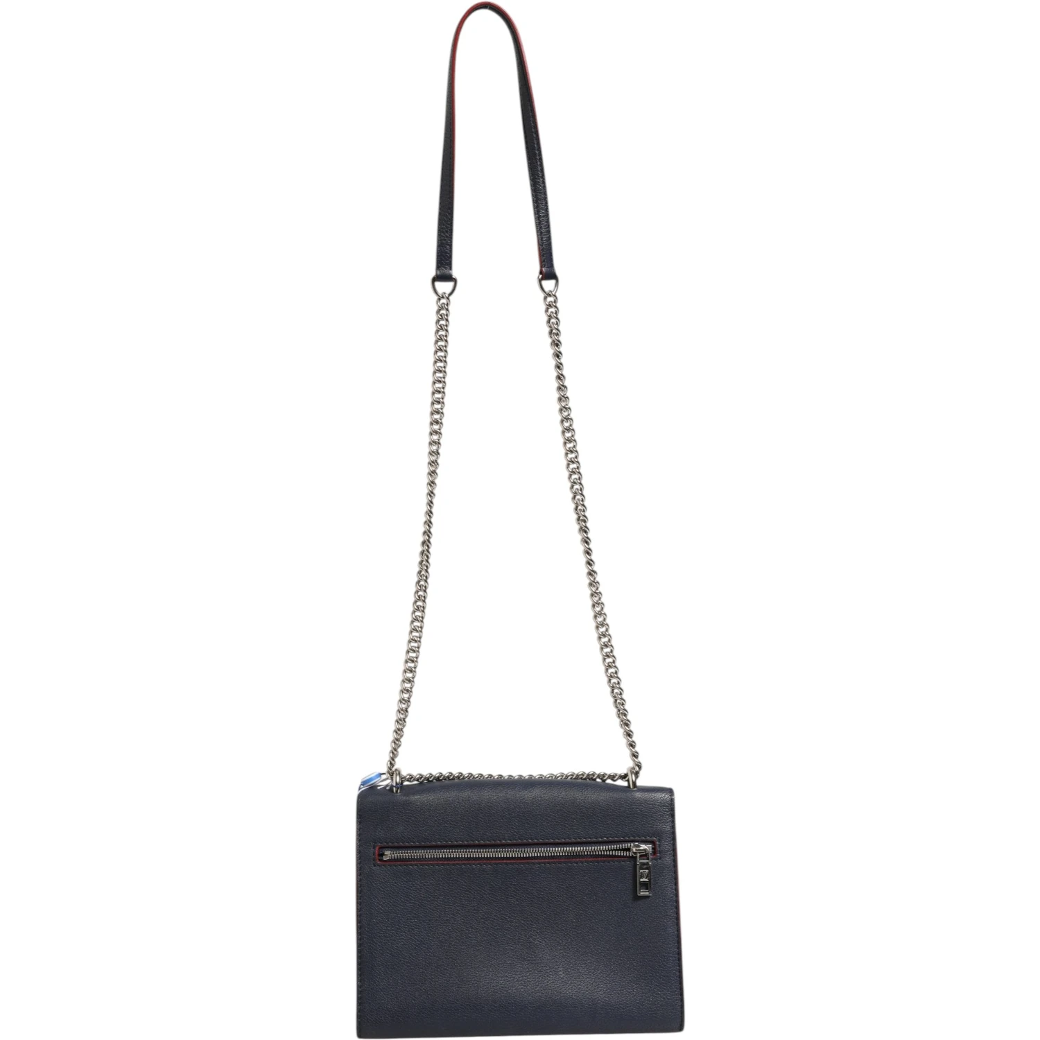 Mylockme Leather Chain Shoulder Bag