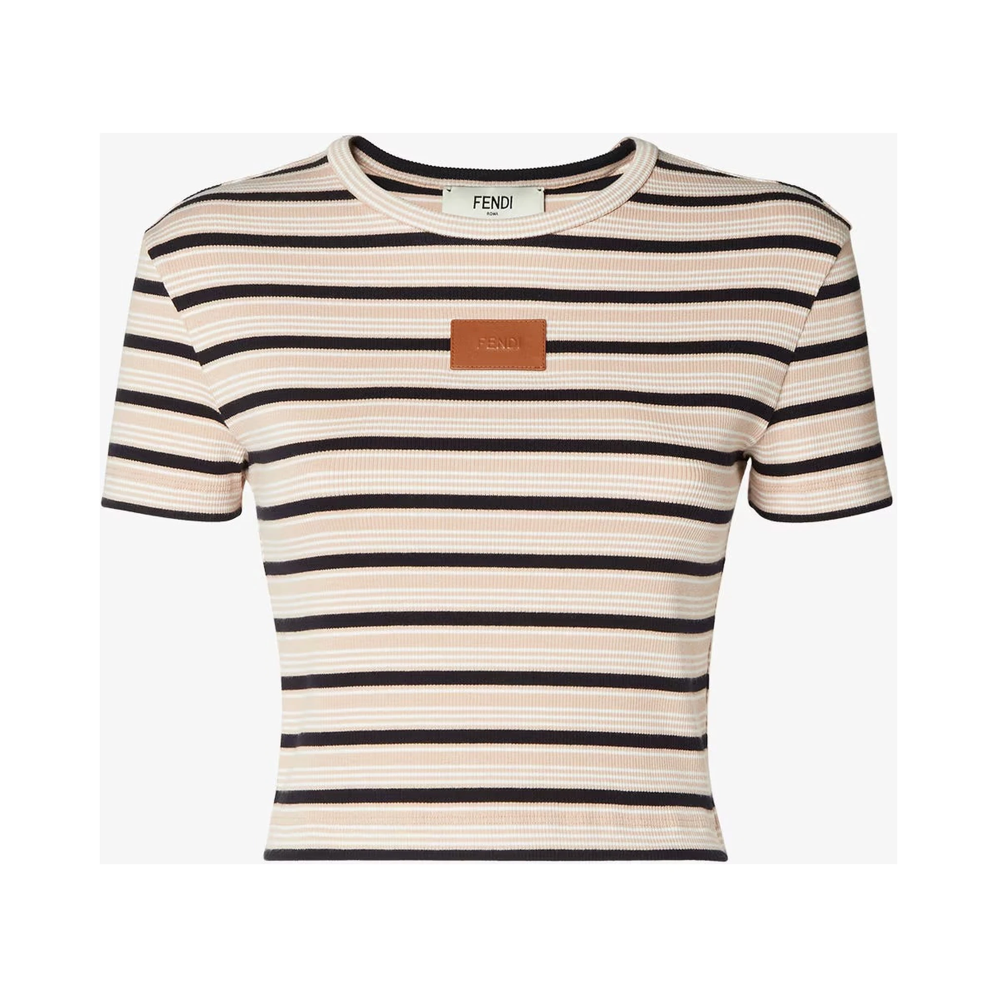 Striped cropped top
