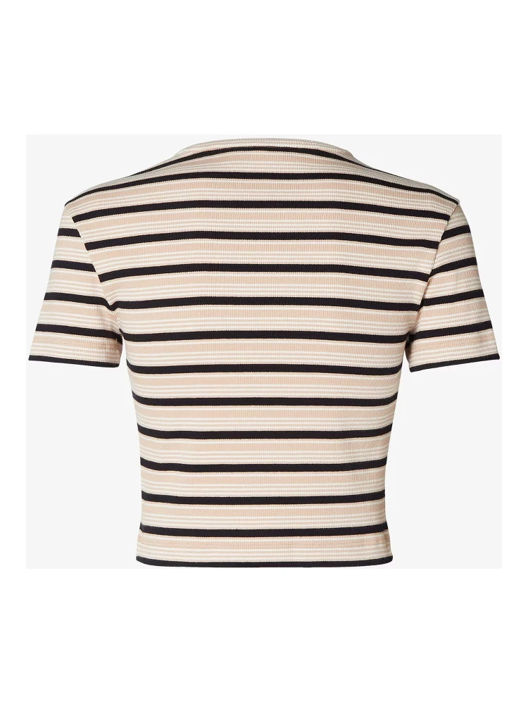 Striped cropped top alternative