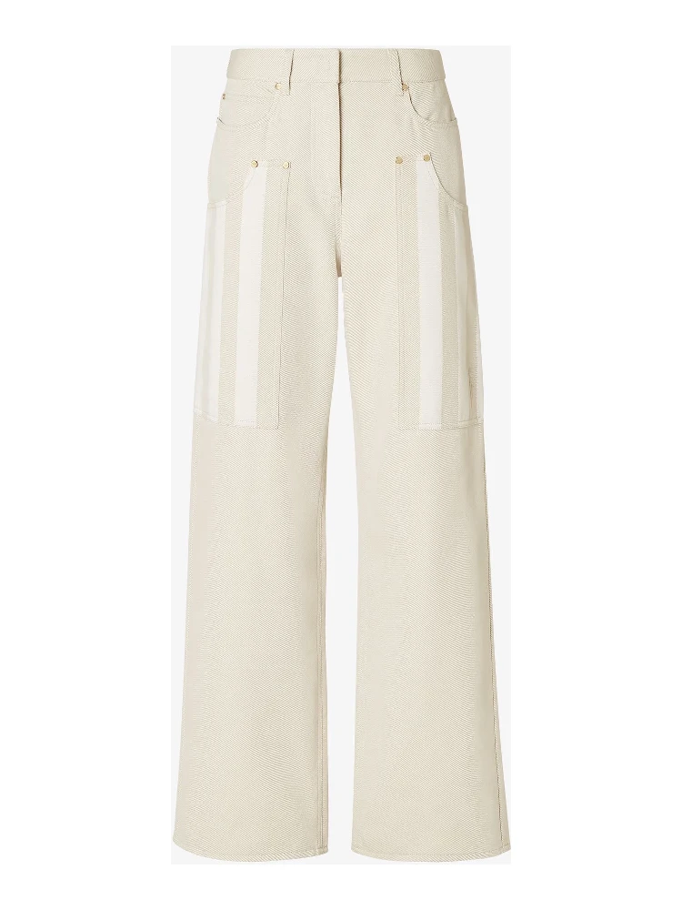 Wide leg jeans