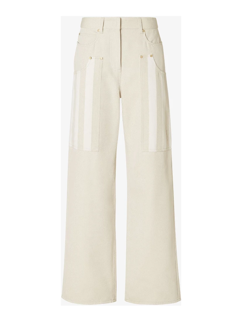 Wide leg jeans