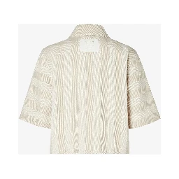 Zippered boxy jacket