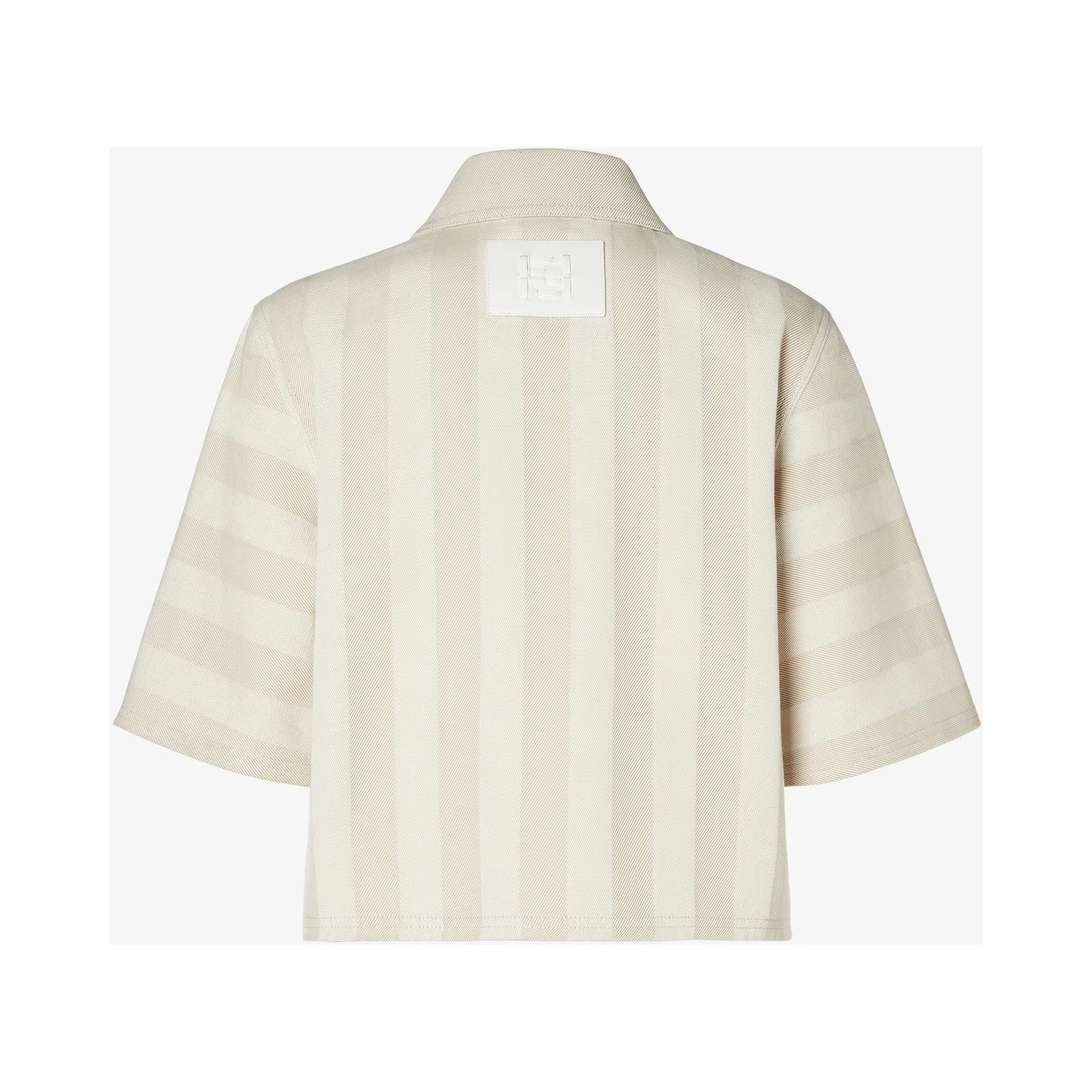 Zippered boxy jacket