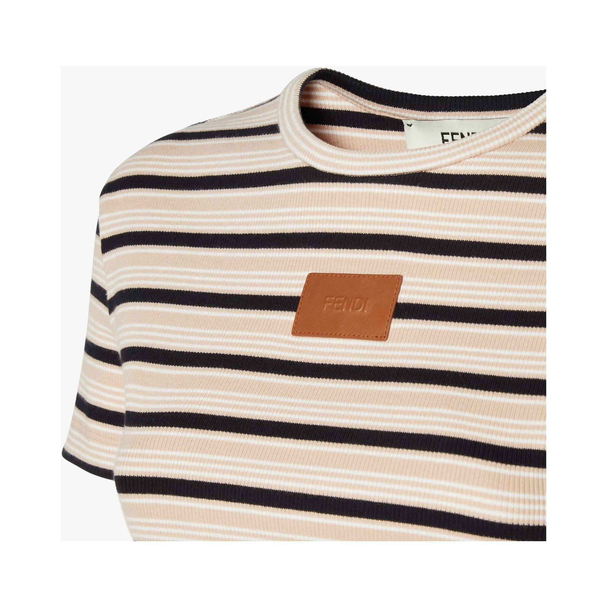 Striped cropped top