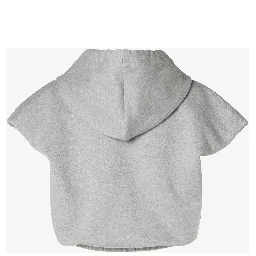 Jersey sweatshirt in cropped fit