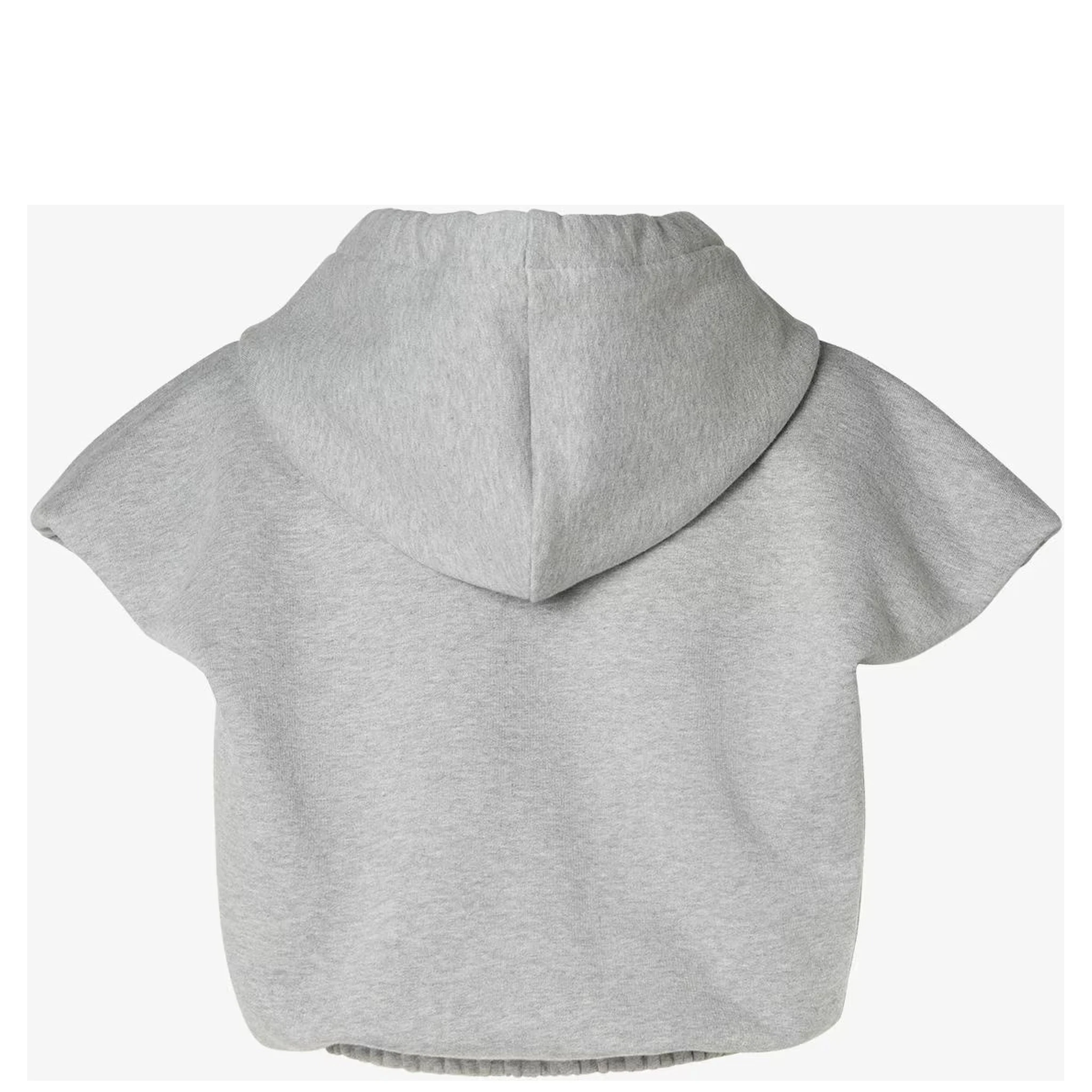 Jersey sweatshirt in cropped fit