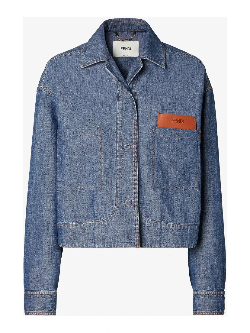 Chambray denim jacket
