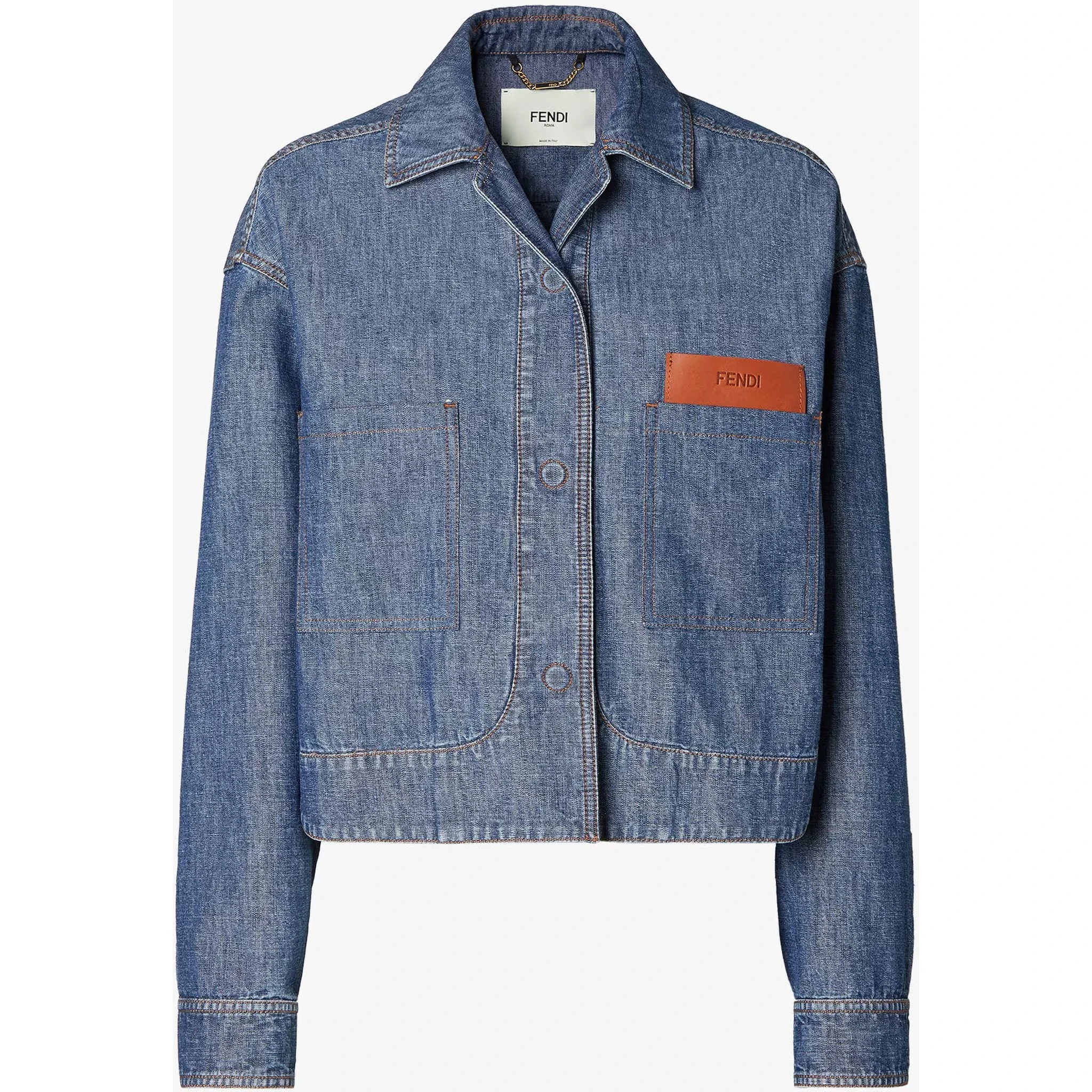 Chambray denim jacket
