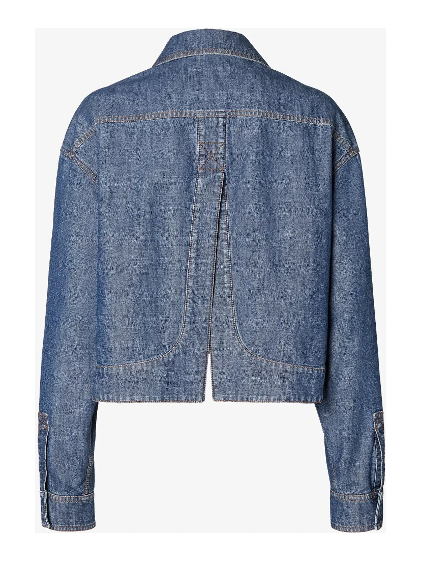 Chambray denim jacket