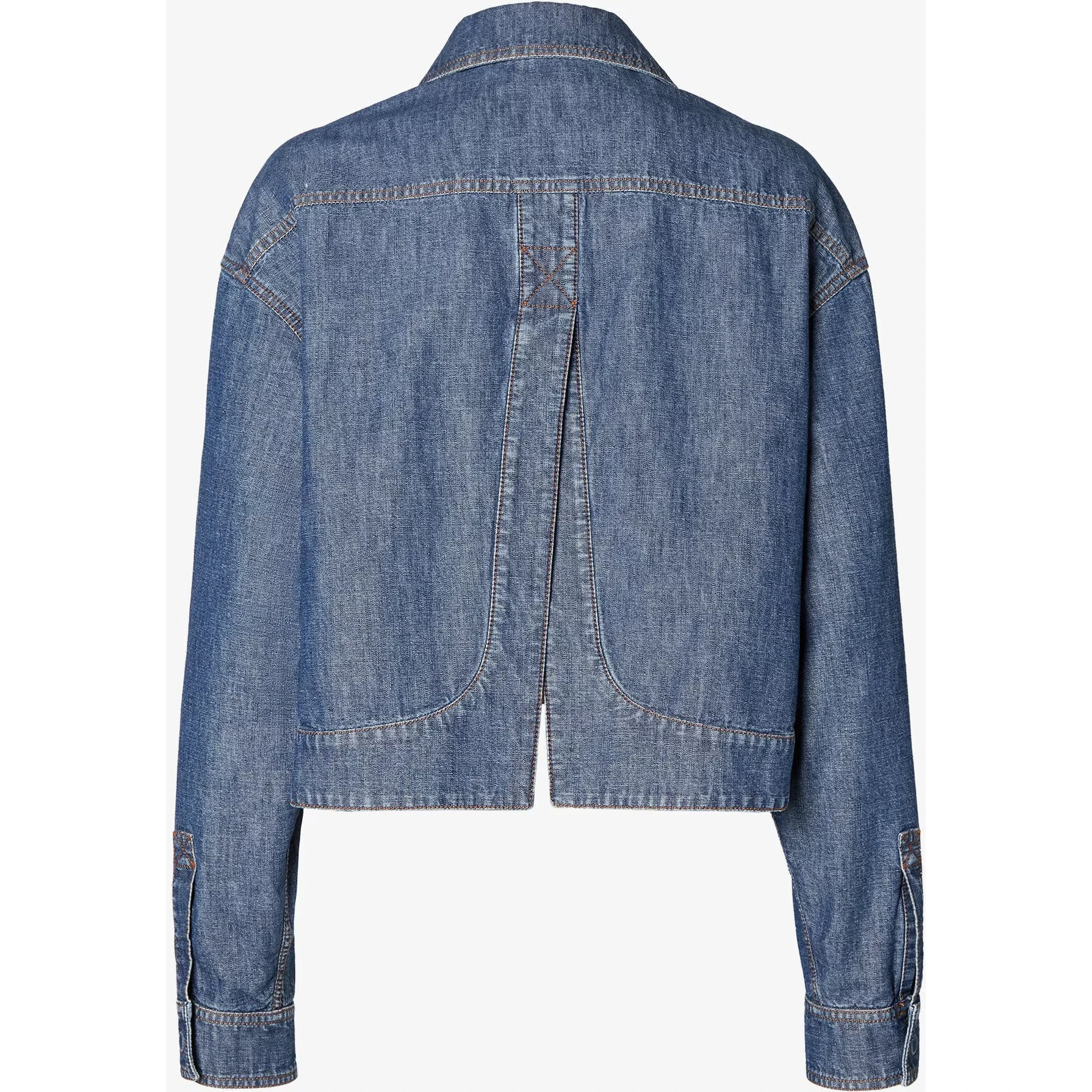 Chambray denim jacket