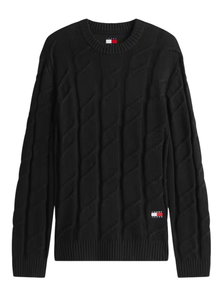 TOMMY JEANS  Sweaters Black