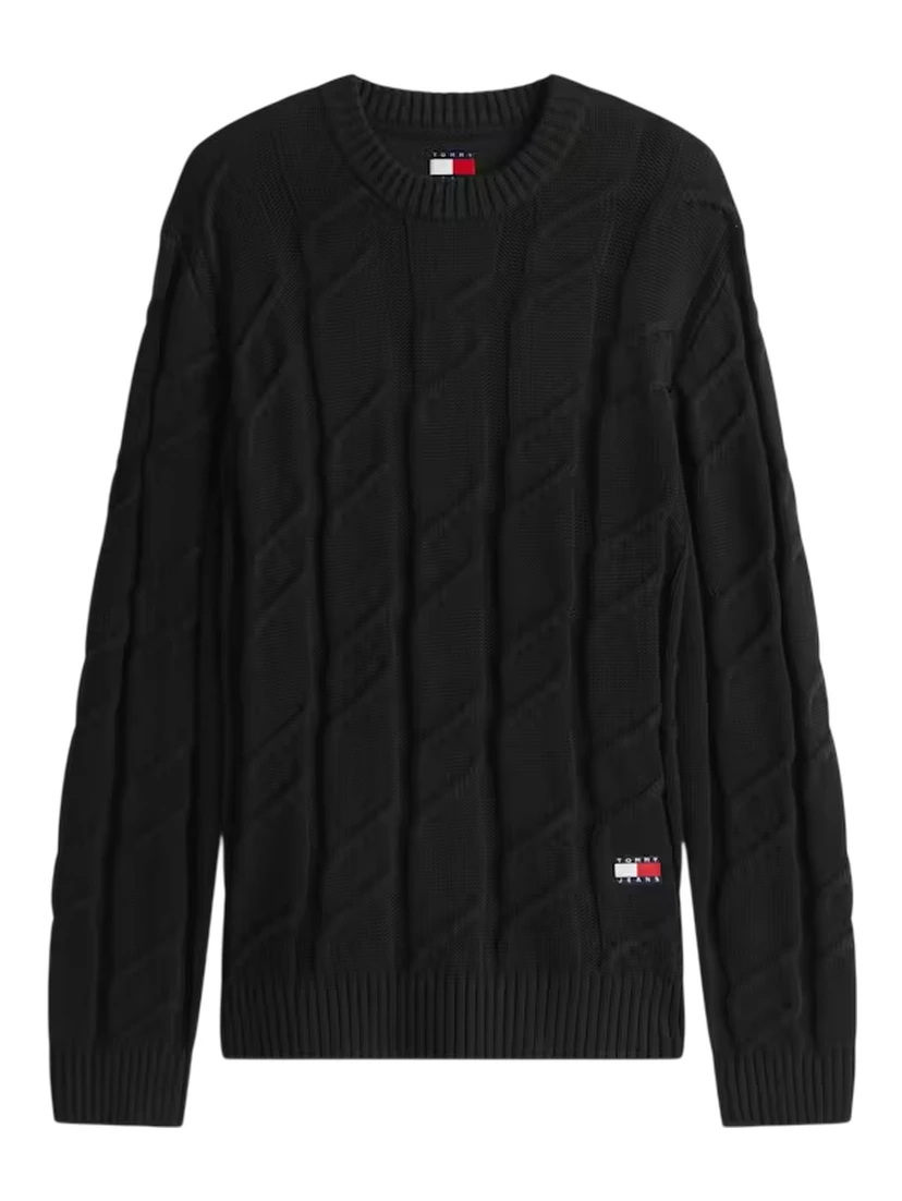 TOMMY JEANS  Sweaters Black