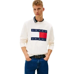 TOMMY JEANS  Sweaters White