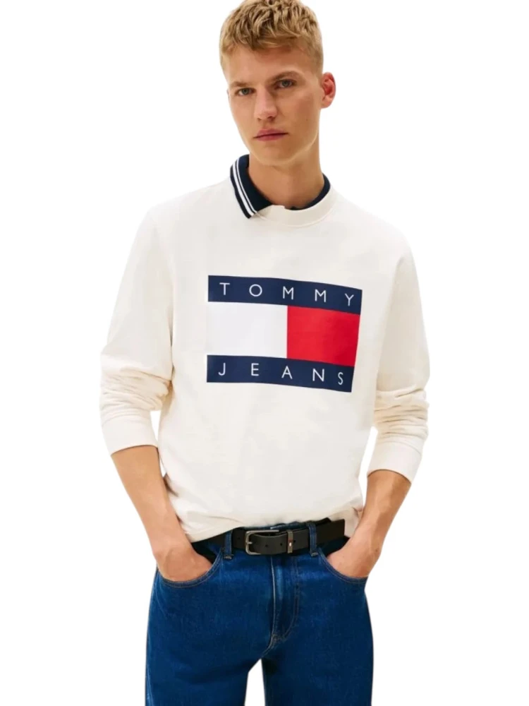 TOMMY JEANS  Sweaters White alternative