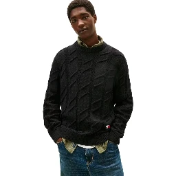 TOMMY JEANS  Sweaters Black