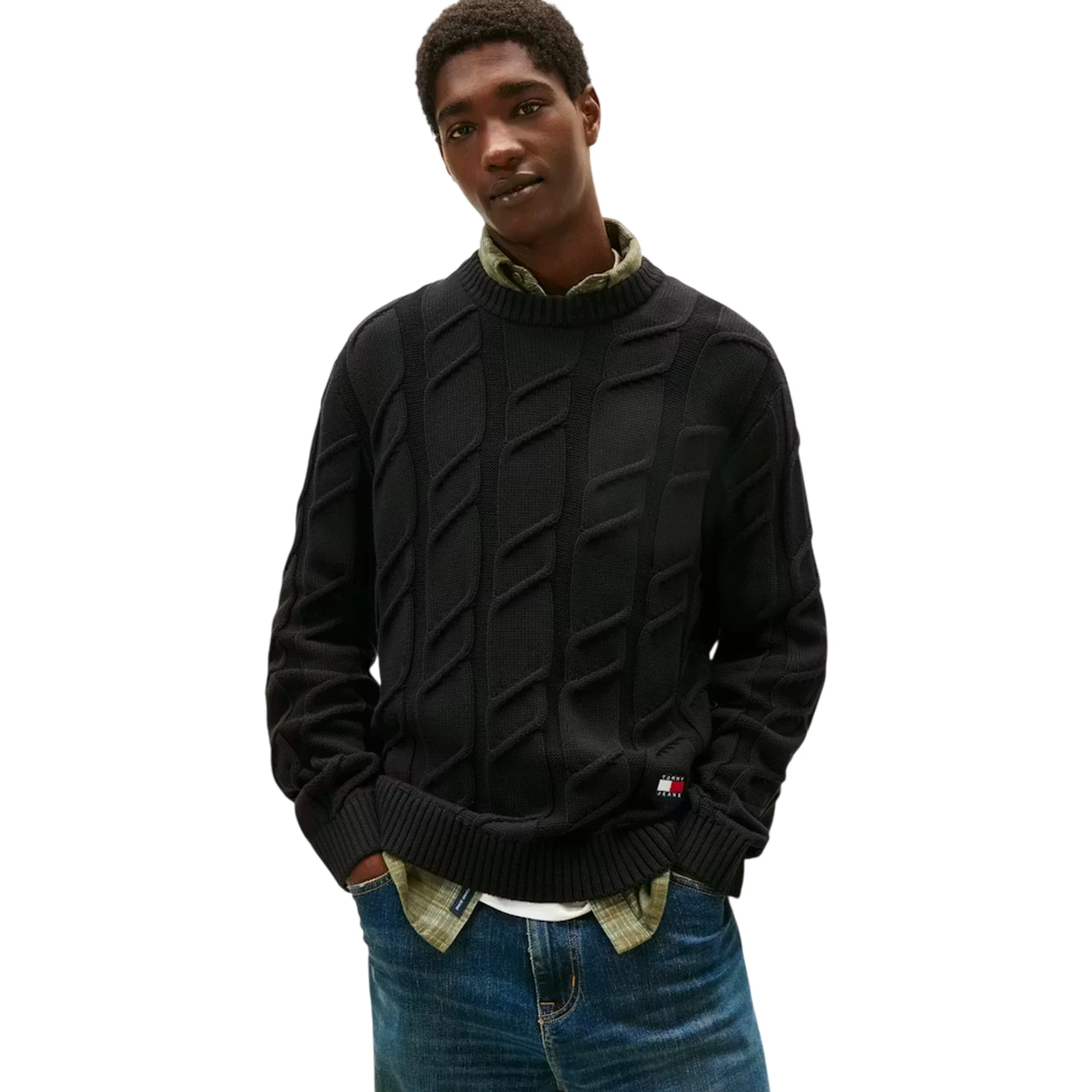 TOMMY JEANS  Sweaters Black
