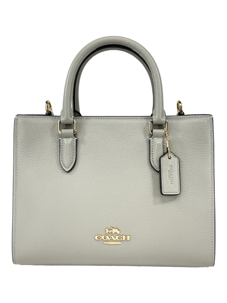 Coach Maggie Small Leather Crossbody Tote Bag