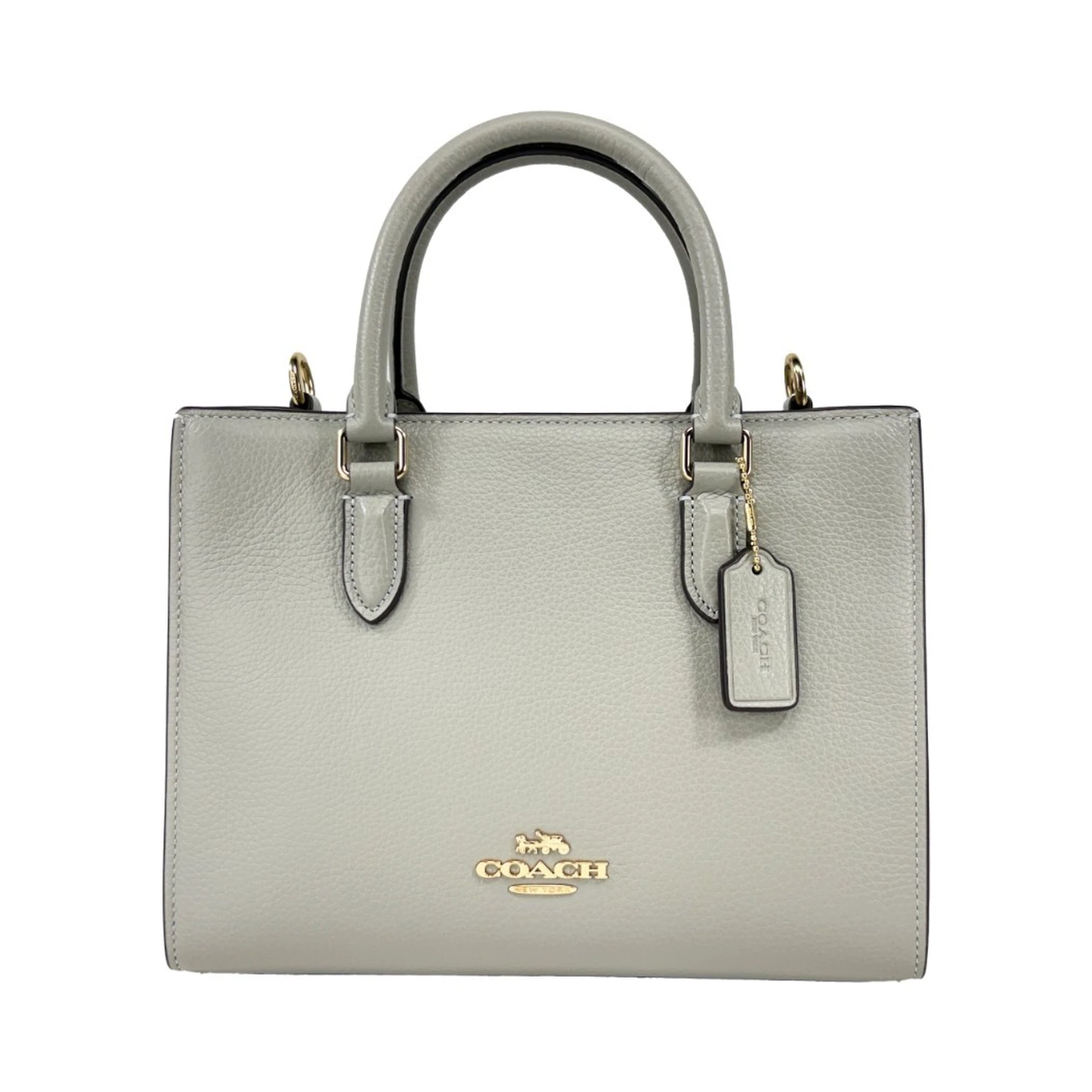 Coach Maggie Small Leather Crossbody Tote Bag