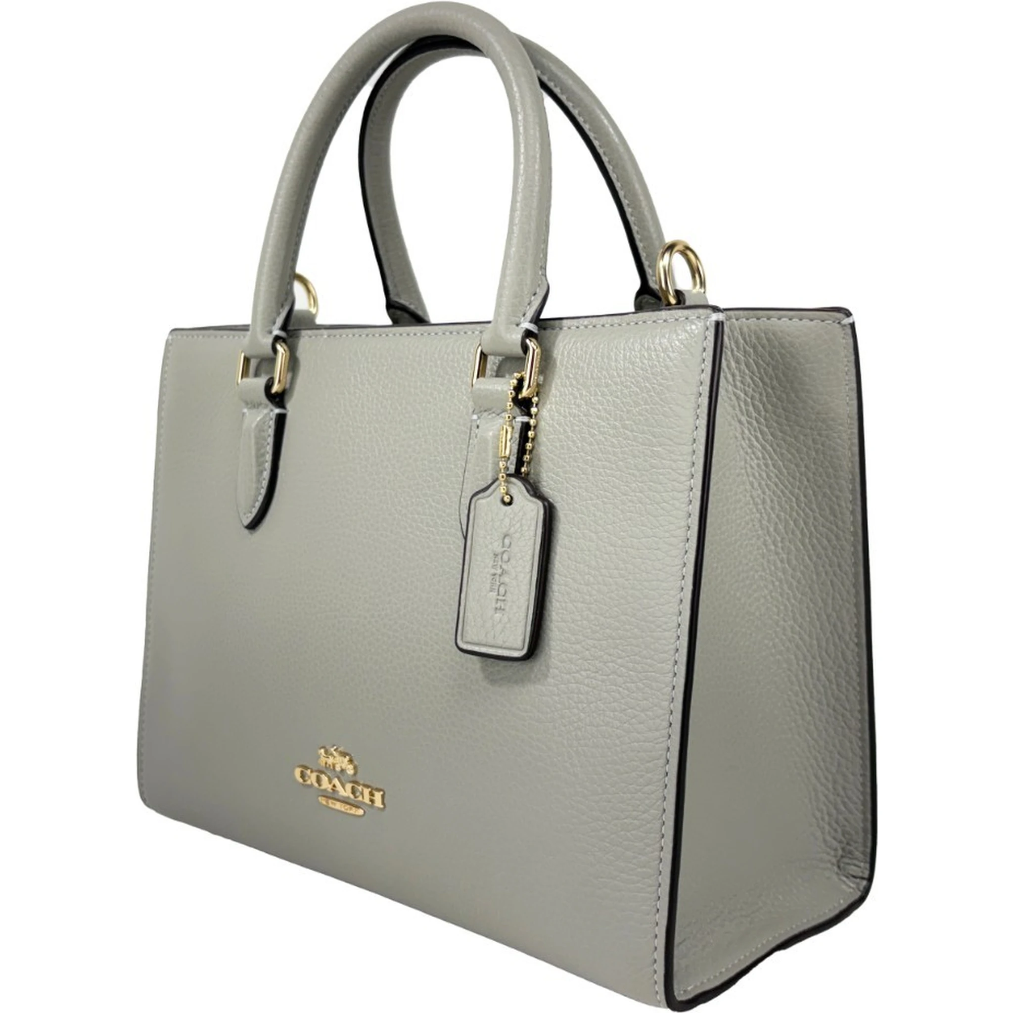 Coach Maggie Small Leather Crossbody Tote Bag