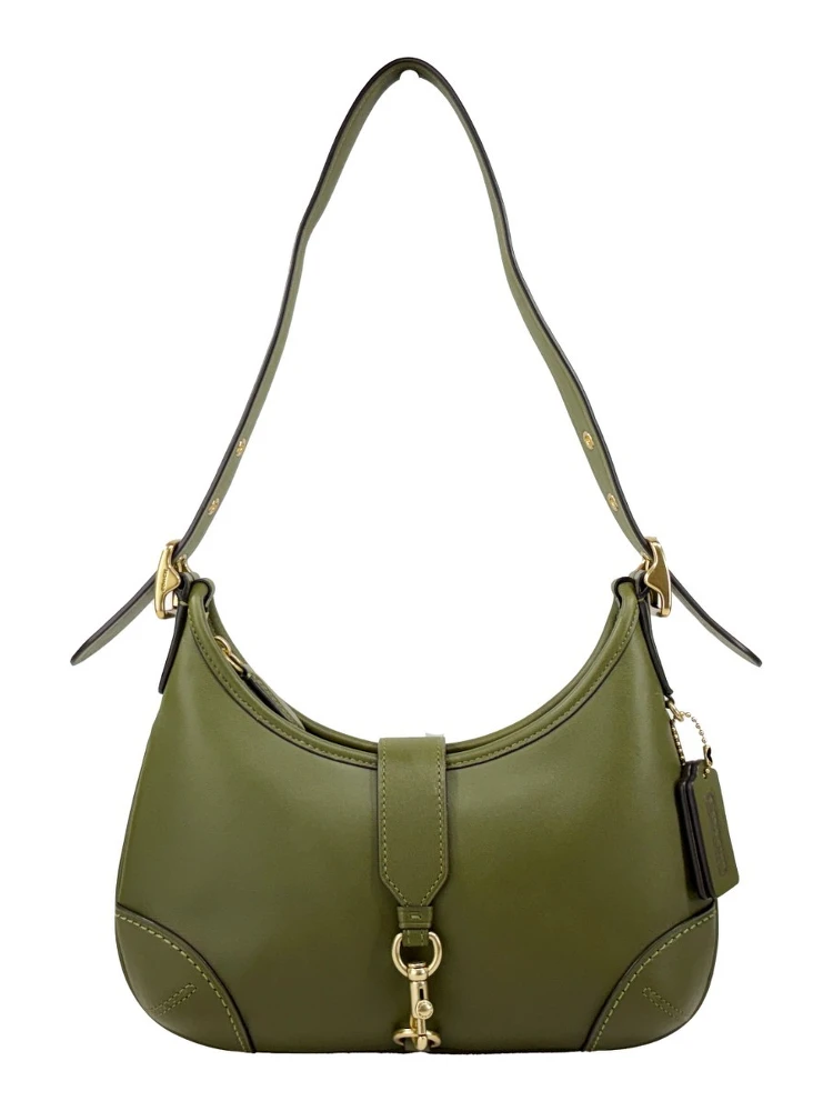 Coach Hamptons Leather Hobo Shoulder Bag