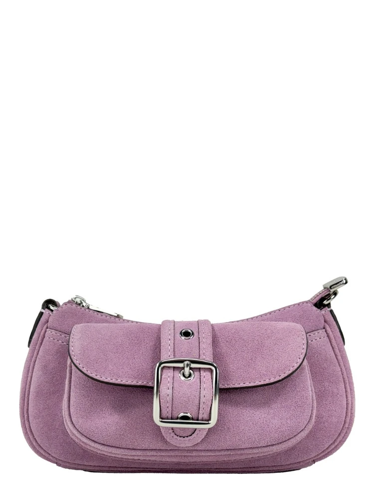 Coach Mini Ashton Suede Shoulder Bag Purse