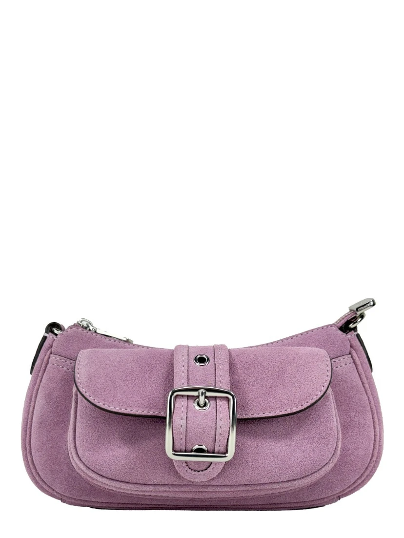Coach Mini Ashton Suede Shoulder Bag Purse