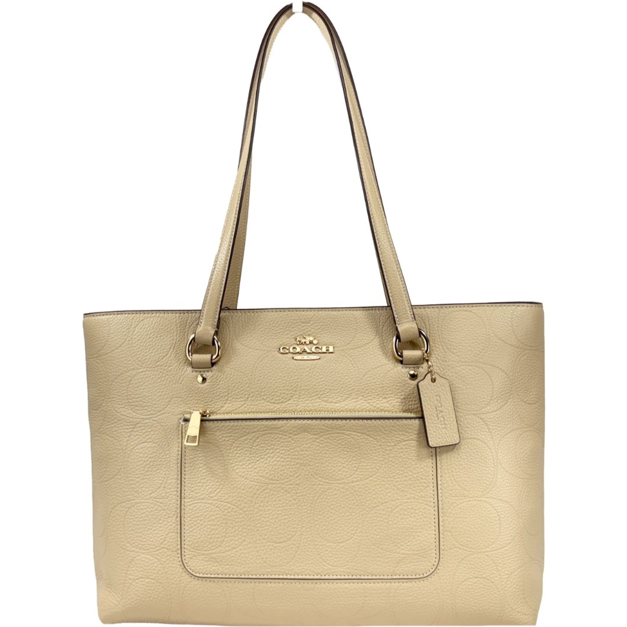 Coach Leather Station Bag Shoulder Tote