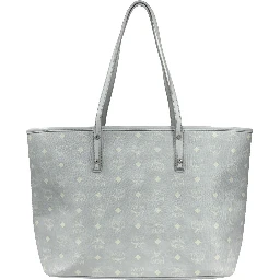 MCM Aren Leather Shoulder Tote Bag