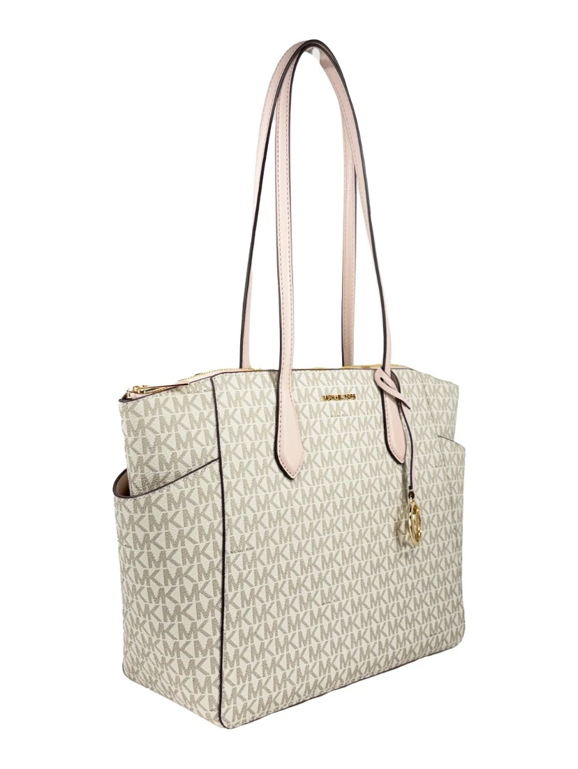 Michael Kors Marilyn Medium Signature Tote Bag Purse