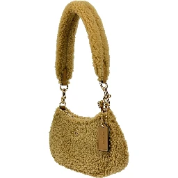 Coach Teri Mini Shearling Fur Crossbody Bag