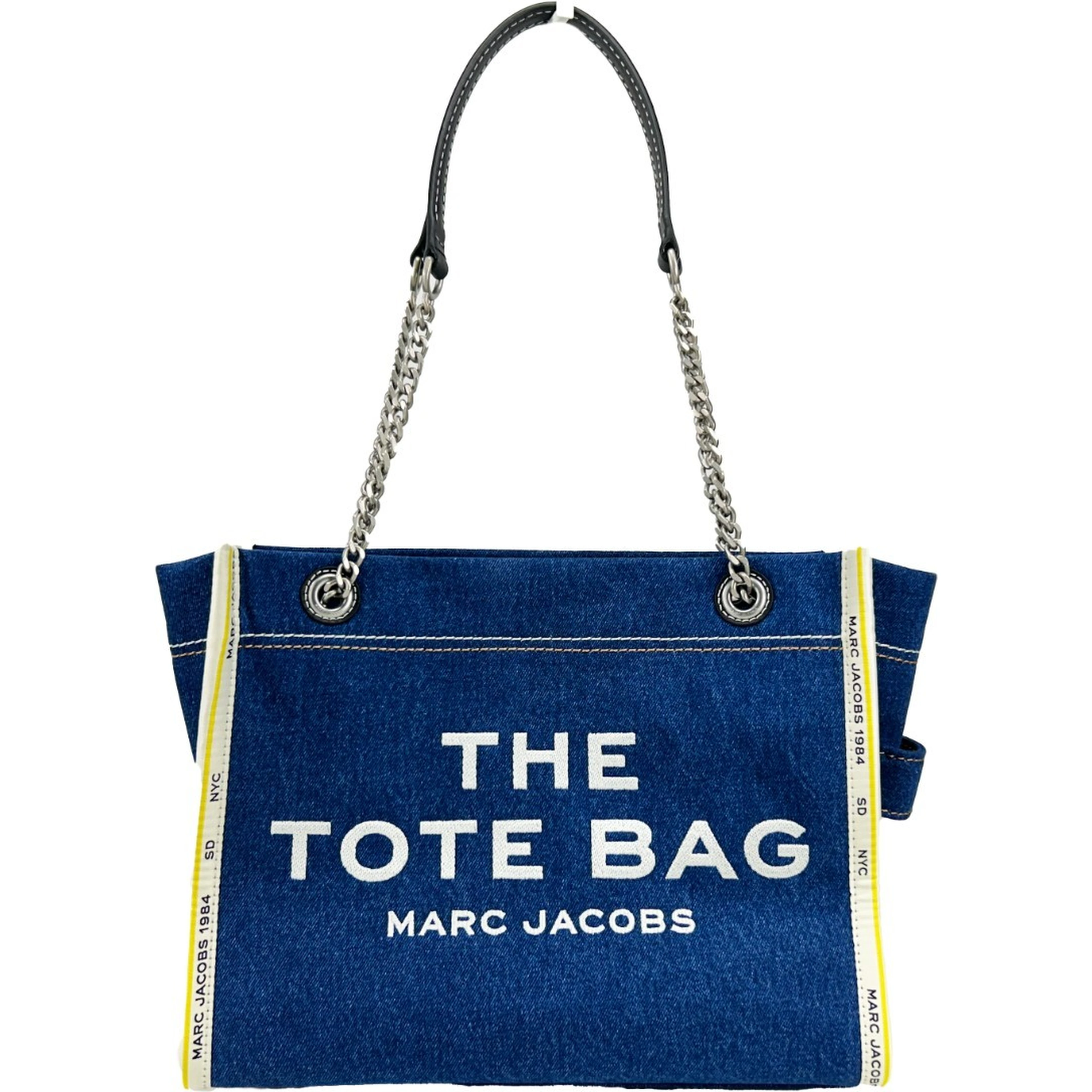 Marc Jacobs Denim Chain Medium The Tote Bag