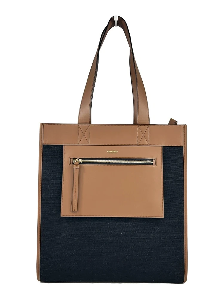 Burberry Small Pocket Tote Manzon Bag Purse